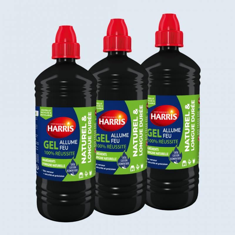 Acheter Lot de 3 Gel allume-feu naturel 850ml