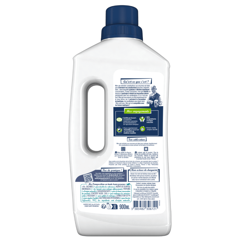 Acheter Gel entretien canalisations