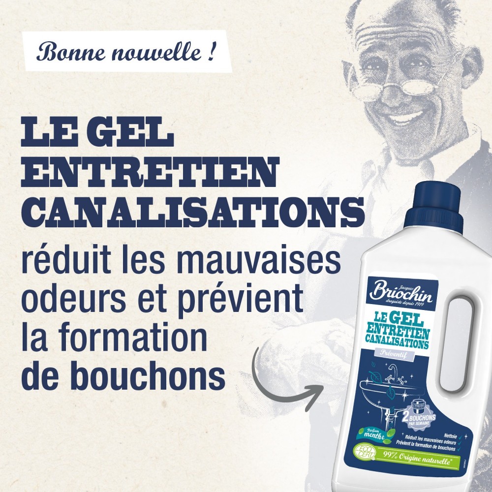Acheter Gel entretien canalisations