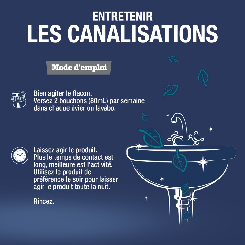 Acheter Gel entretien canalisations