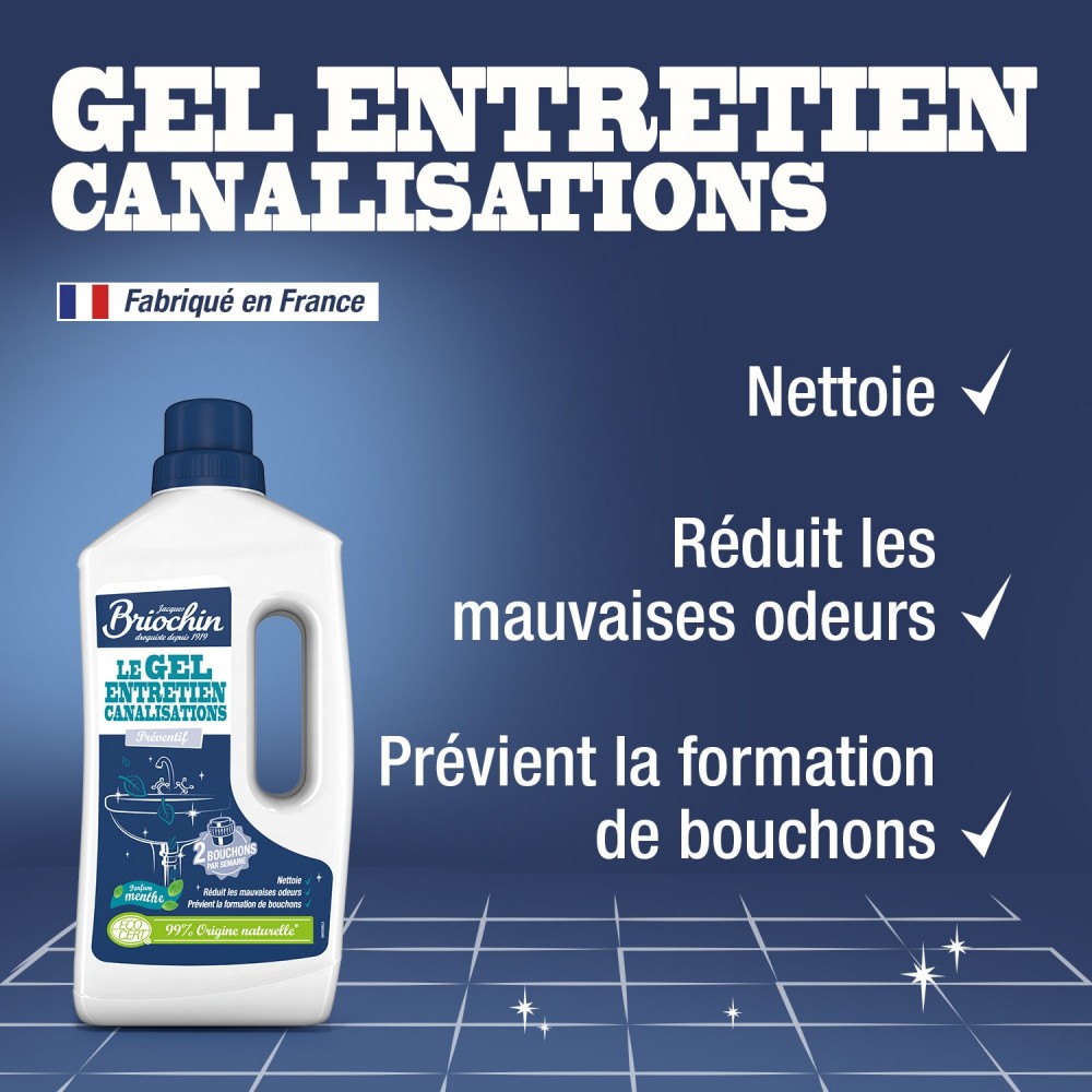 Acheter Gel entretien canalisations