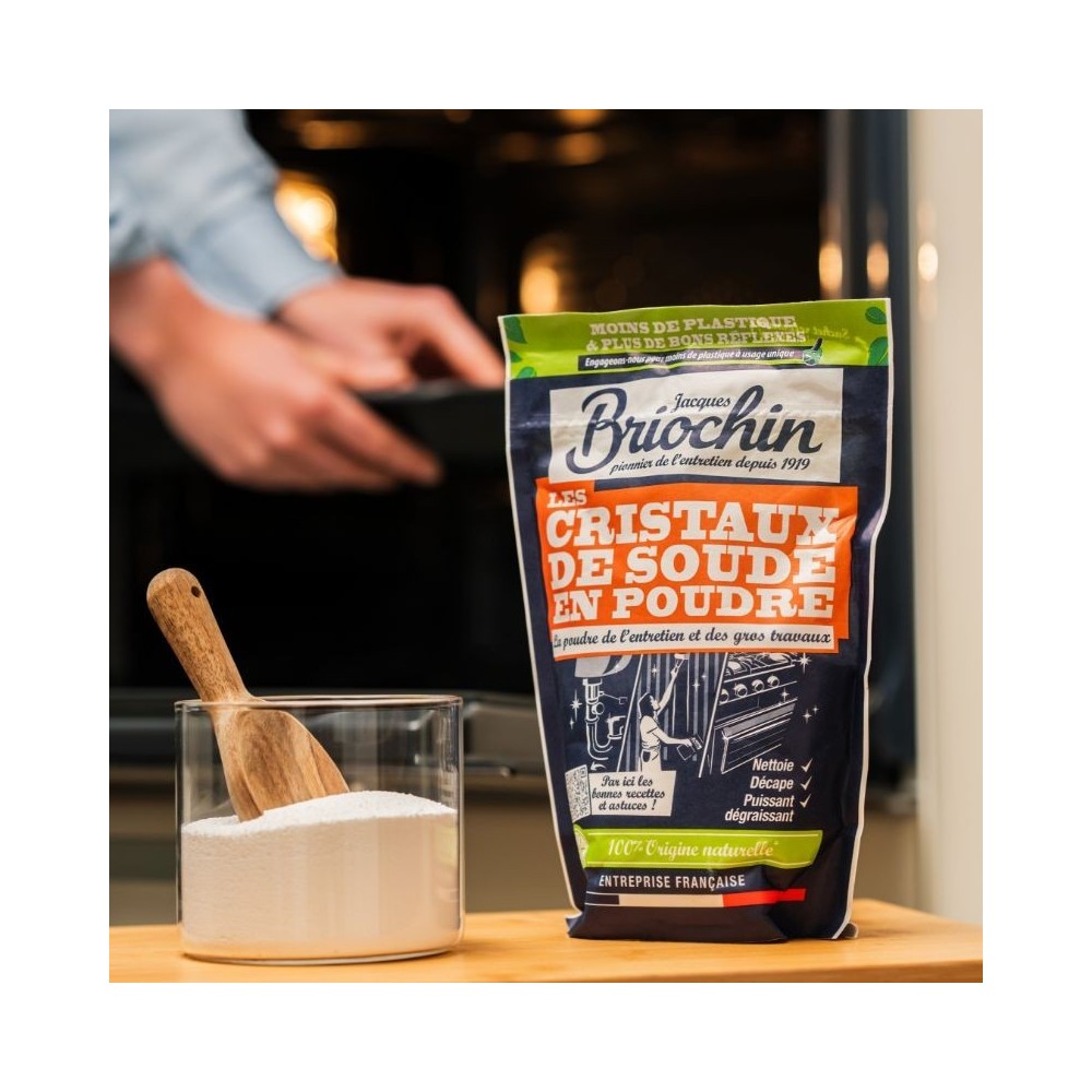 Acheter Cristaux de soude en sachet Doypack