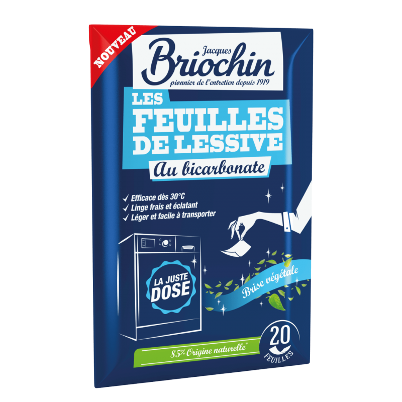 Acheter Feuilles de lessive au Bicarbonate parfum Brise végétale