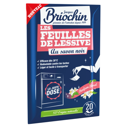 Acheter Feuilles de lessive au Savon noir parfum Bouquet floral