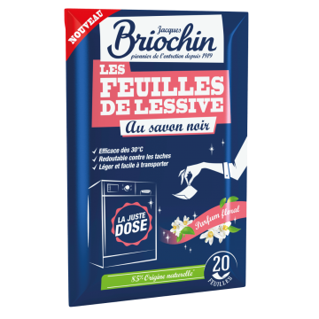 Acheter Feuilles de lessive au Savon noir parfum Bouquet floral