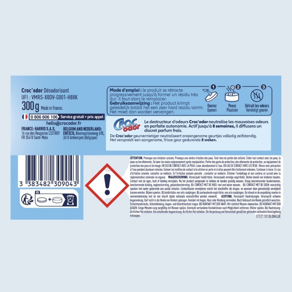 Acheter Destructeur d'odeur vent de fraîcheur