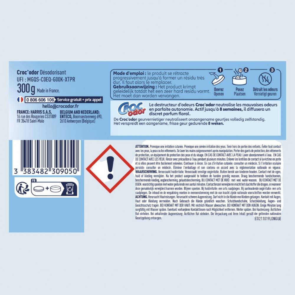 Acheter Destructeur d'odeurs douceur florale