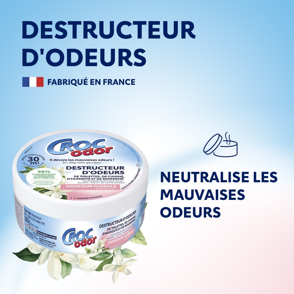 Acheter Destructeur d'odeurs douceur florale