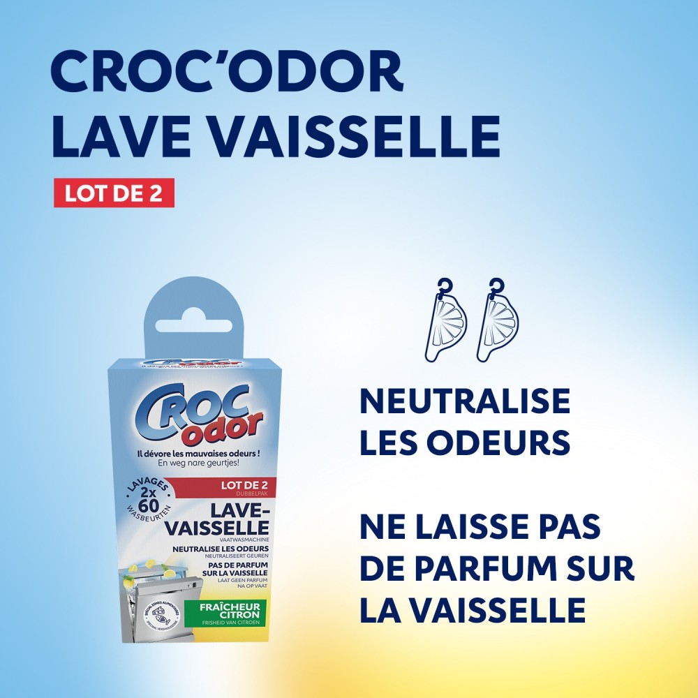 Acheter Désodorisant lave-vaisselle citron