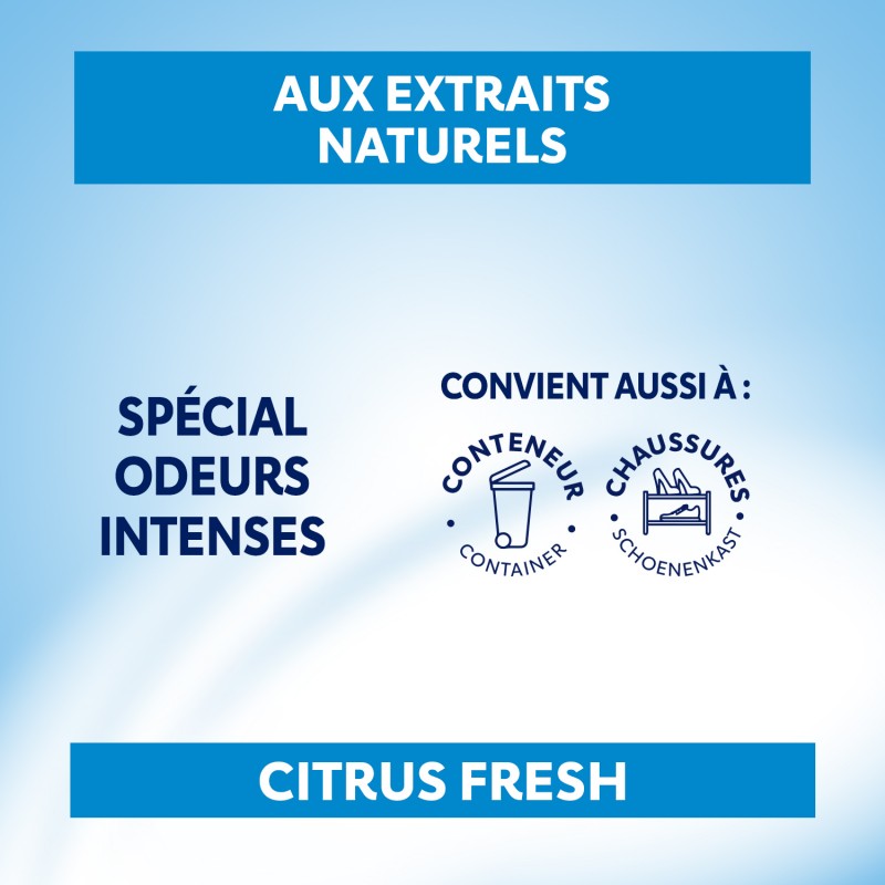 Acheter Absorbeur d'odeurs Poubelle Power x2