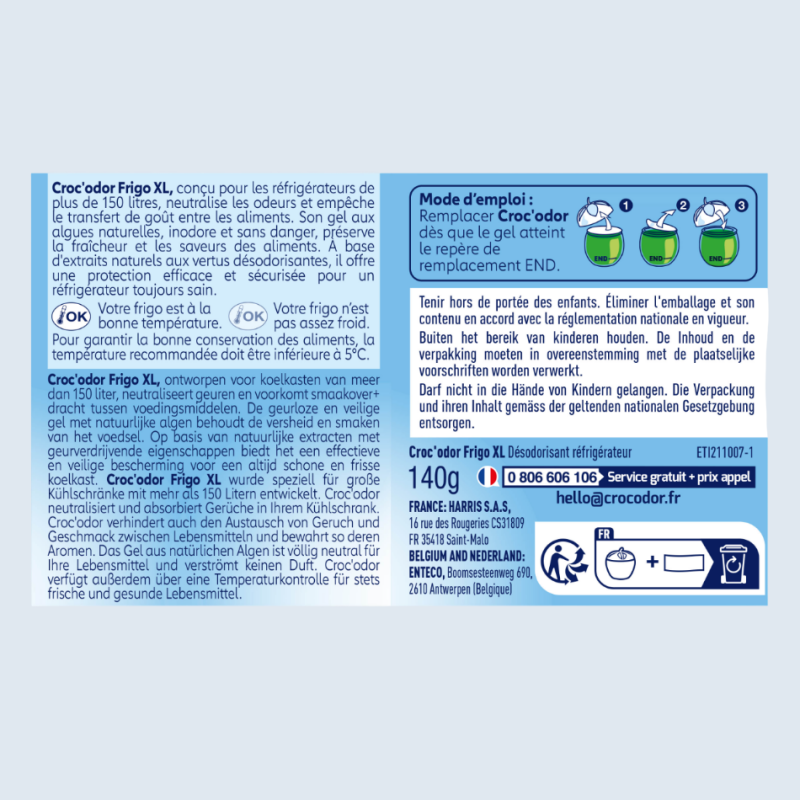 Acheter Absorbeur d'odeurs Frigo XL