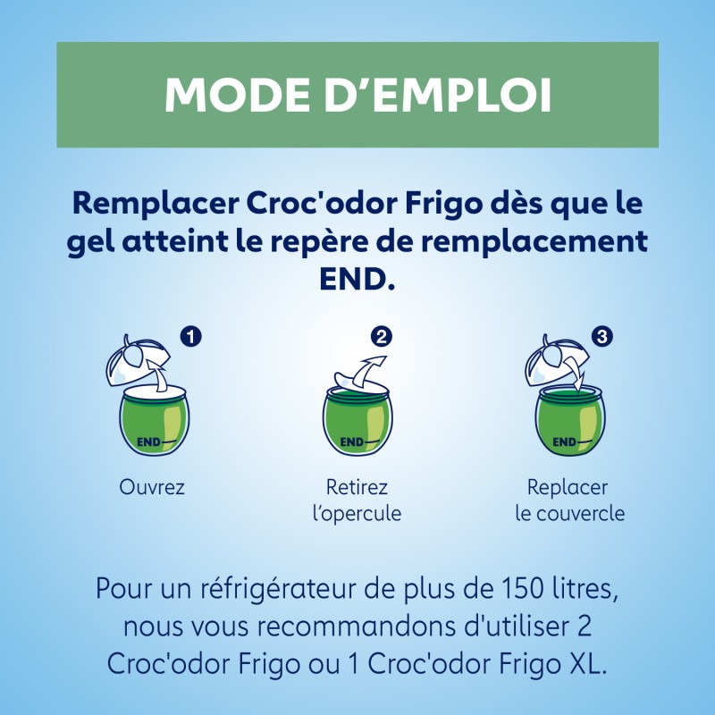 Acheter Absorbeur d'odeurs Frigo x2