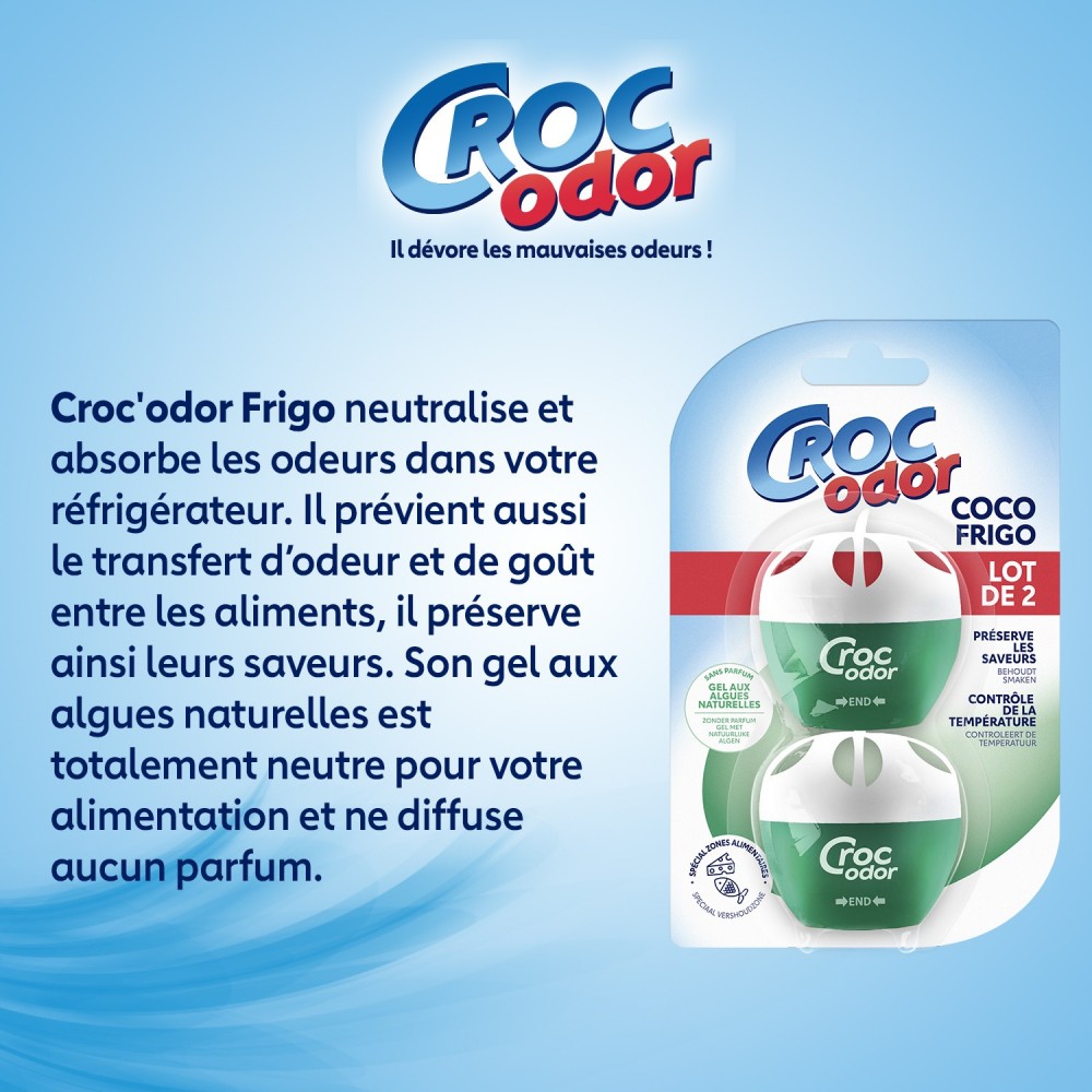 Acheter Absorbeur d'odeurs Frigo x2
