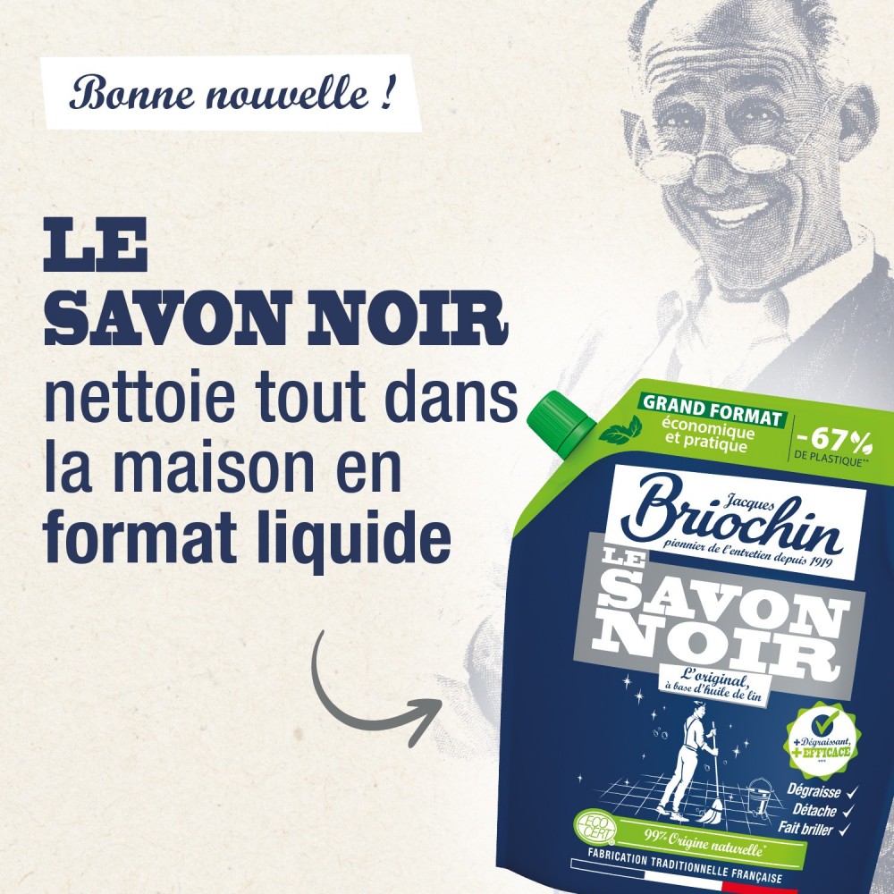 Acheter Savon noir liquide gros format Ecocert 1,6L