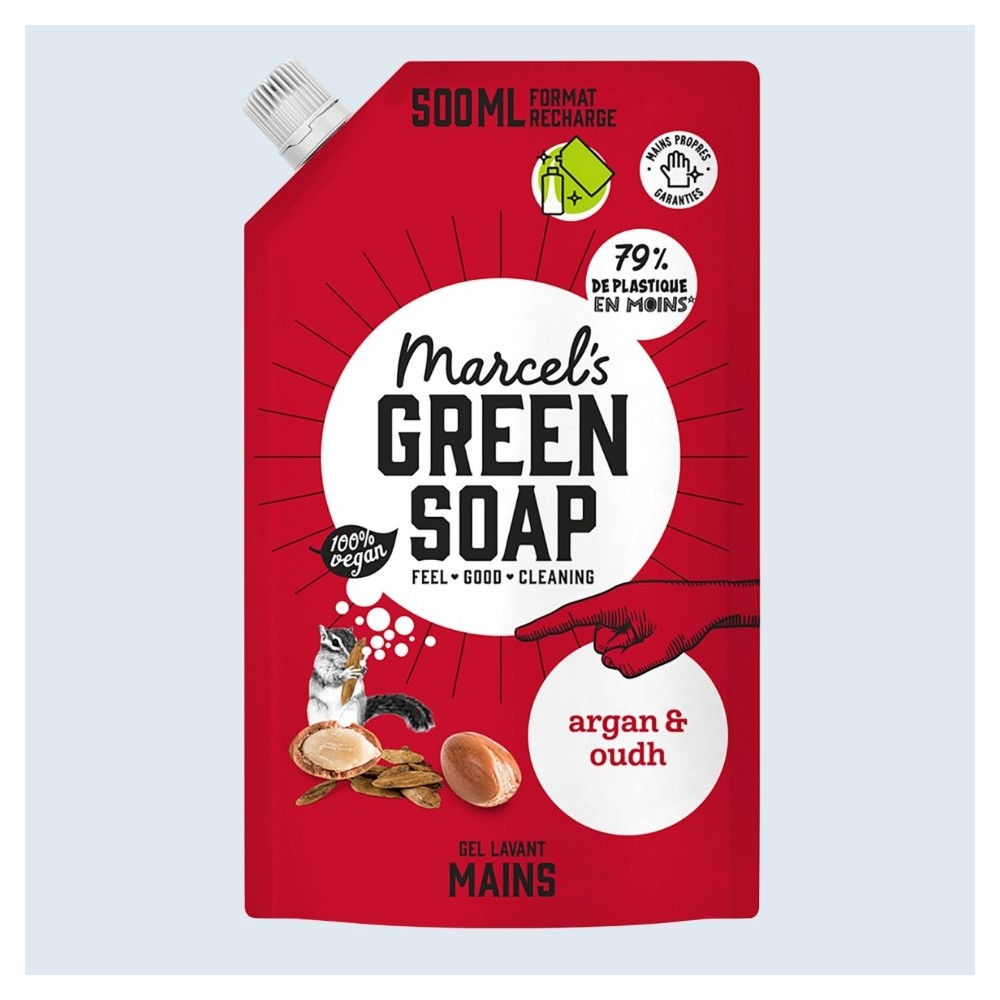 Acheter Recharge Gel Lavant Mains Argan & Oudh