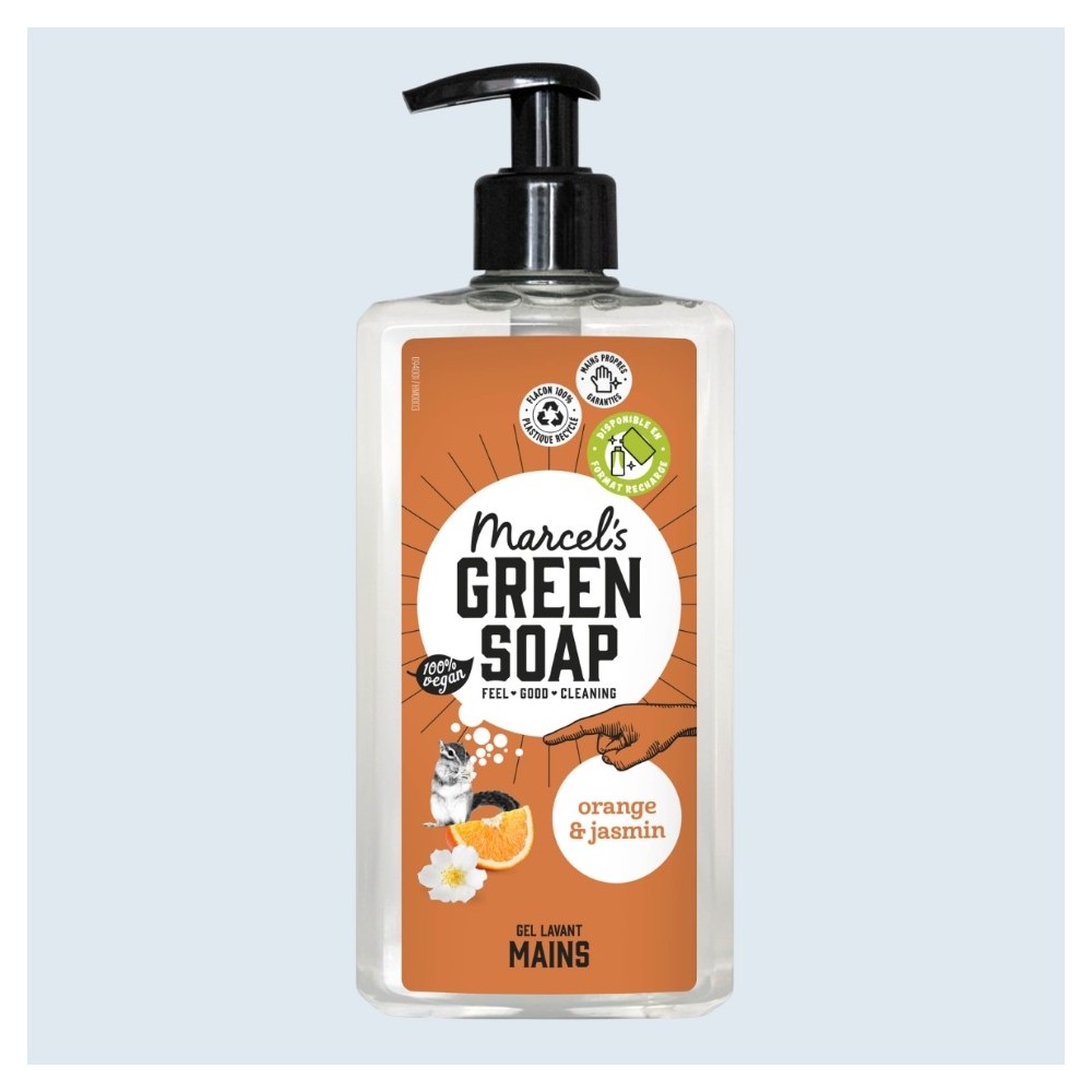 Acheter Le Gel Lavant Mains Orange & Jasmin 500ml