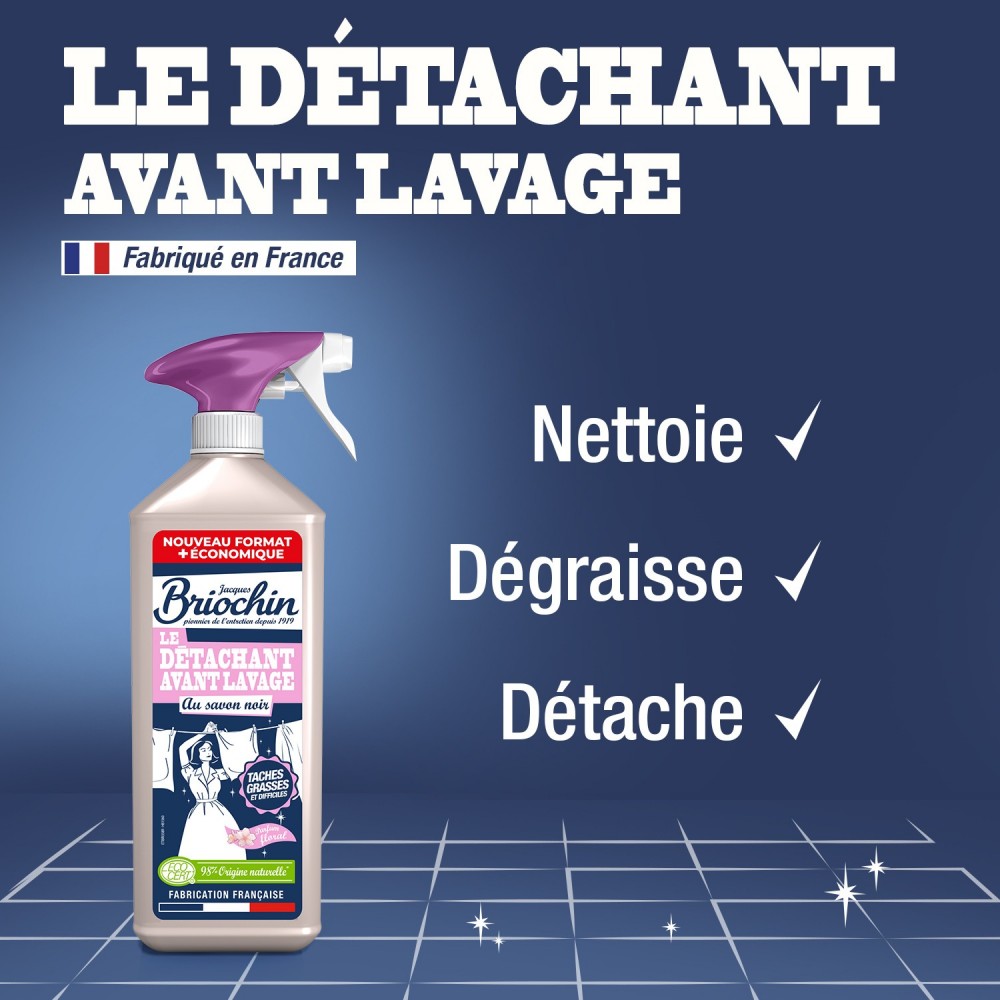 Acheter Le détachant avant lavage au Savon Noir