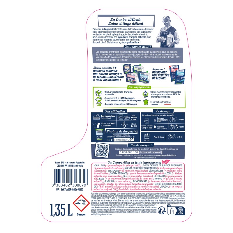 Acheter La Lessive spécial linge délicat