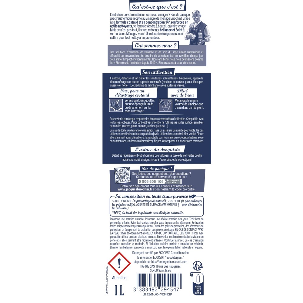 Acheter Vinaigre de ménage