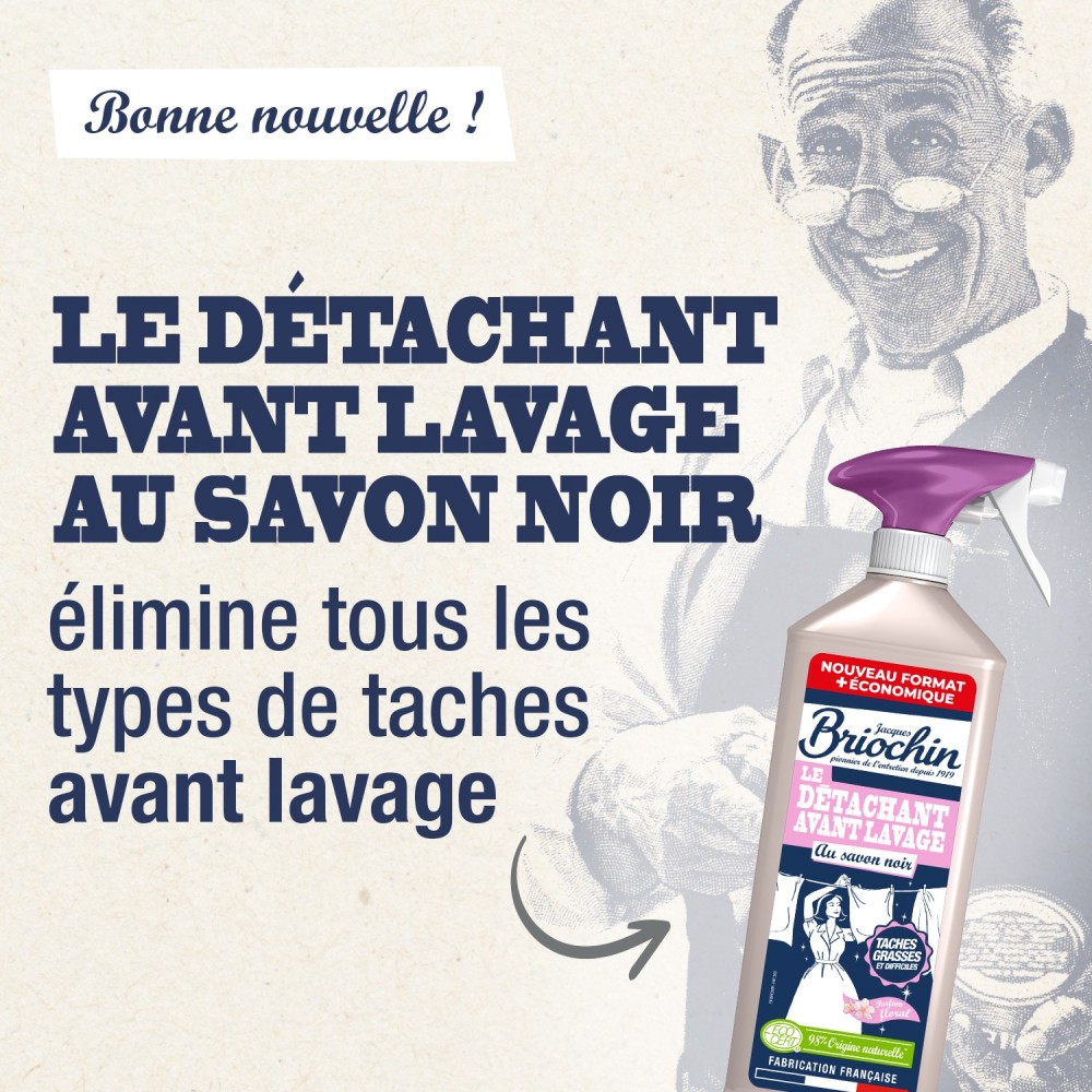 Acheter Le détachant avant lavage au Savon Noir