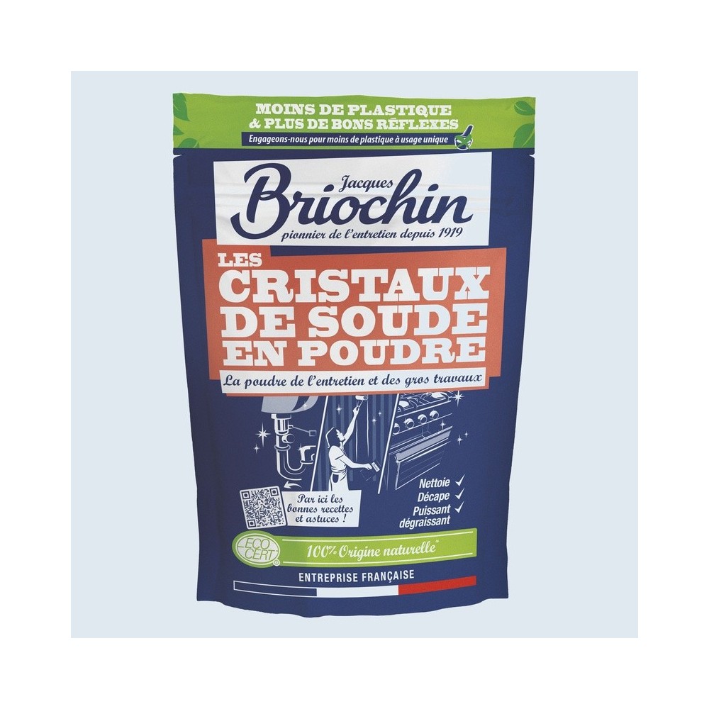Jacques Briochin - Cristaux de soude en sachet Doypack