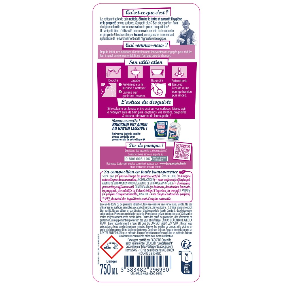 Acheter Nettoyant salle de bain 3-en-1