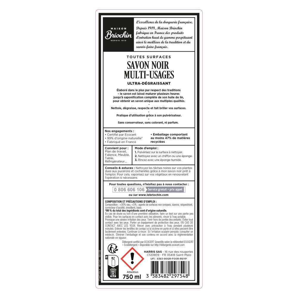 Acheter Savon noir multi-usage