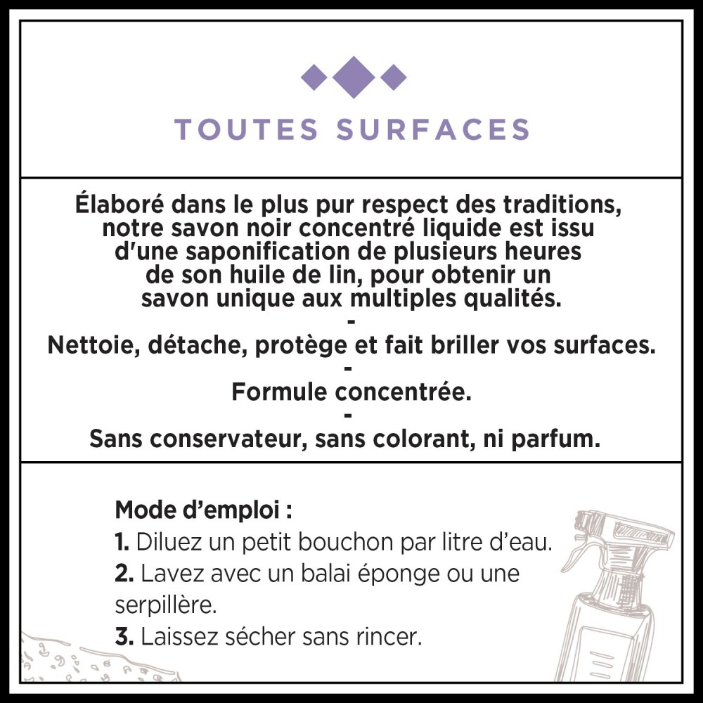 Acheter Savon noir concentré