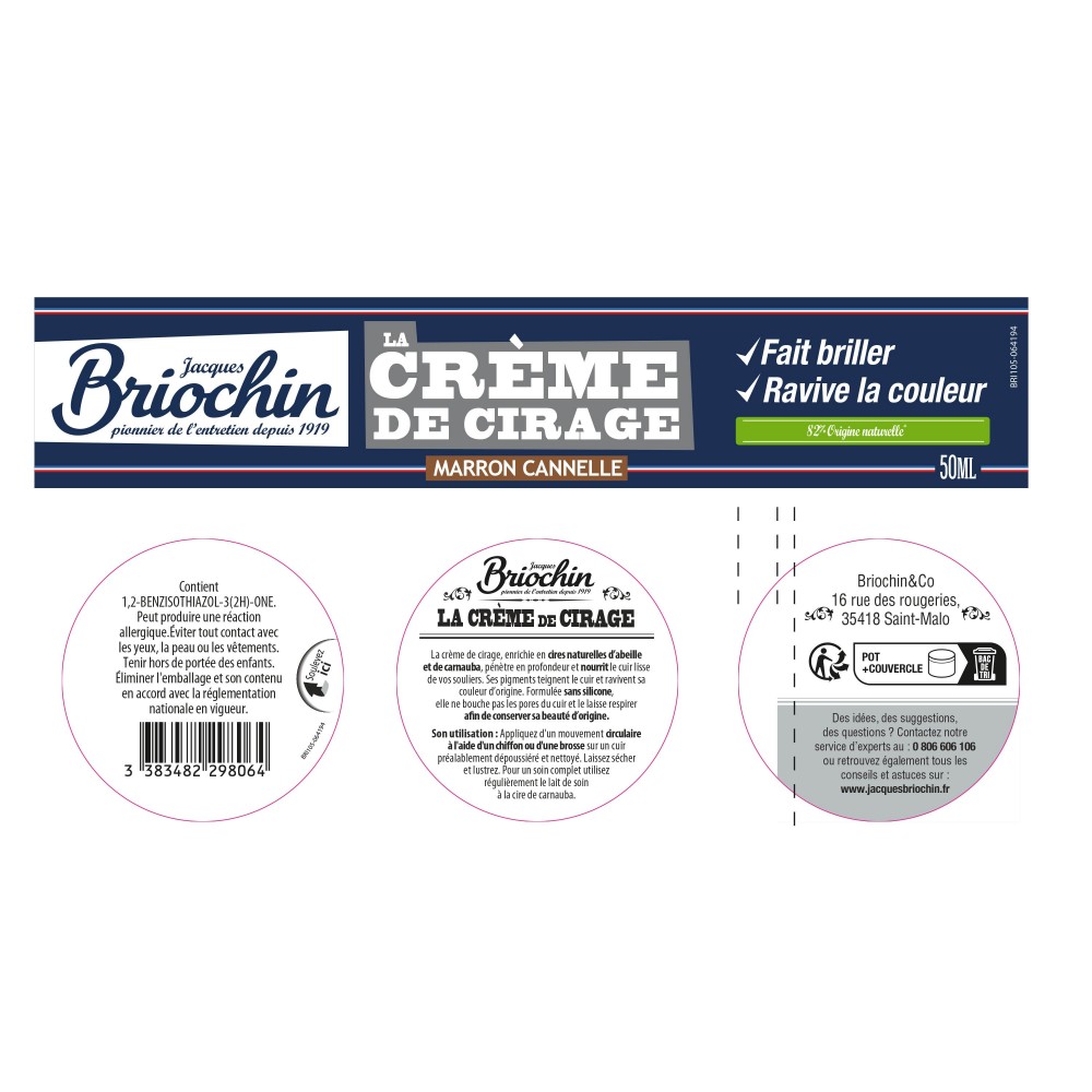 Acheter Crème de cirage