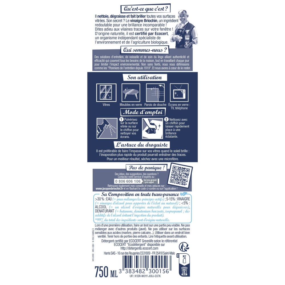 Acheter Le nettoyant vitres