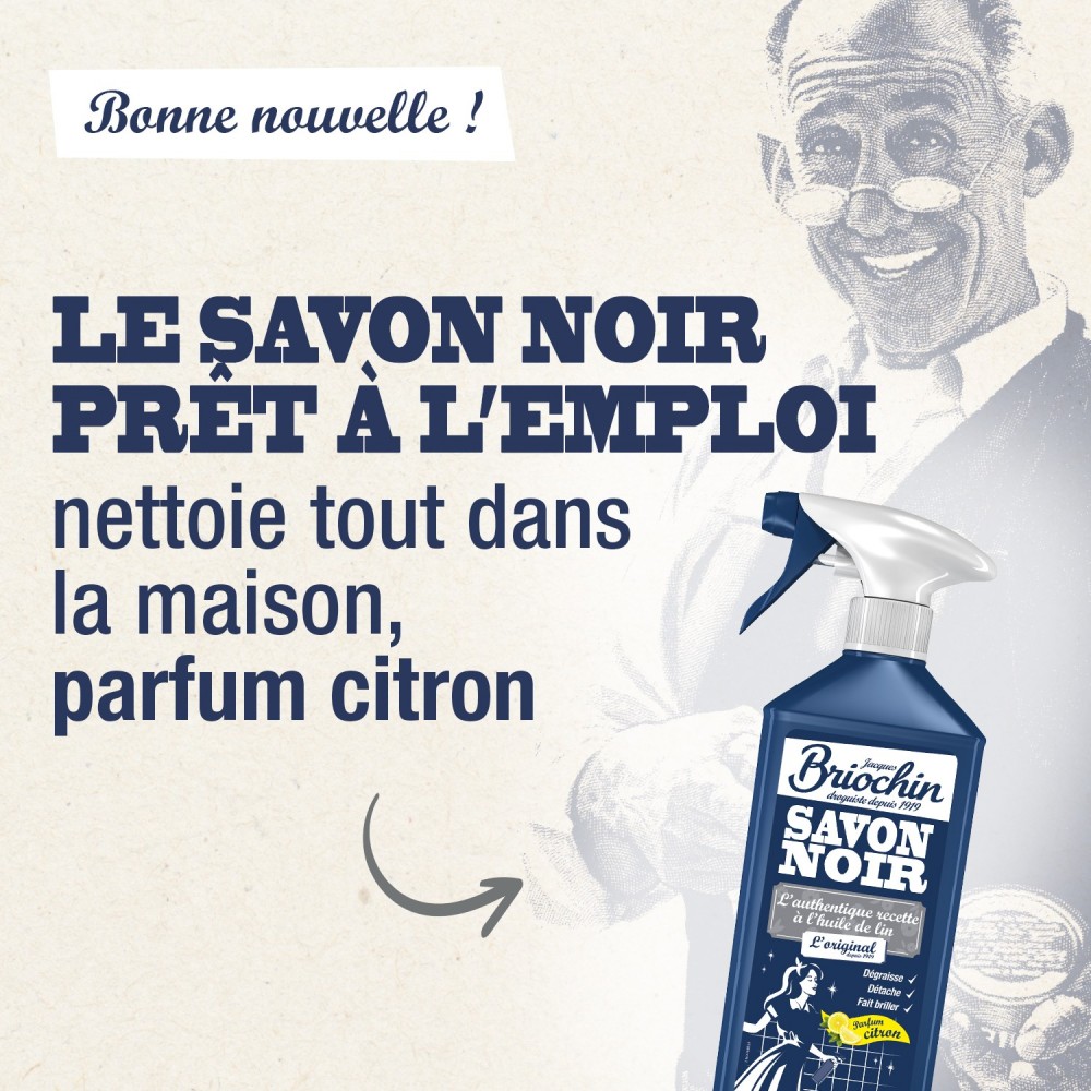 Acheter Savon noir prêt à l'emploi Citron frais