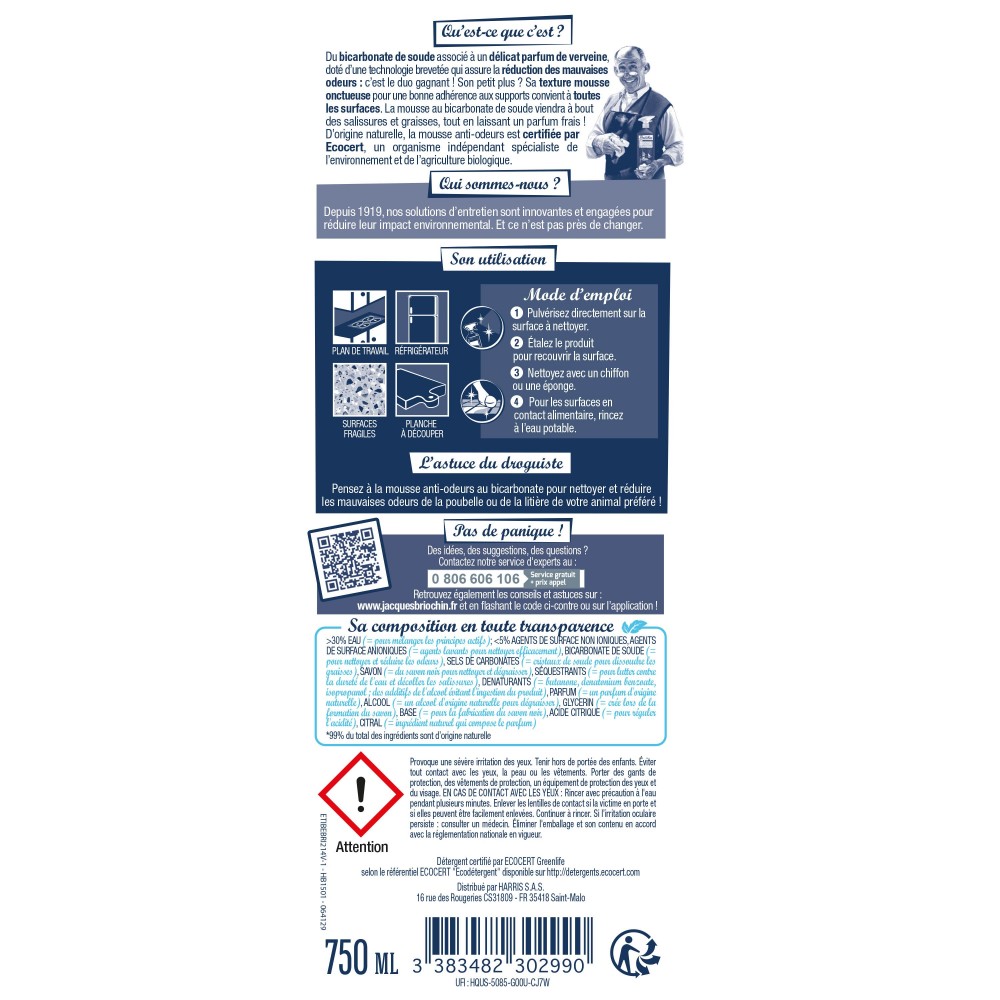 Acheter Mousse au bicarbonate