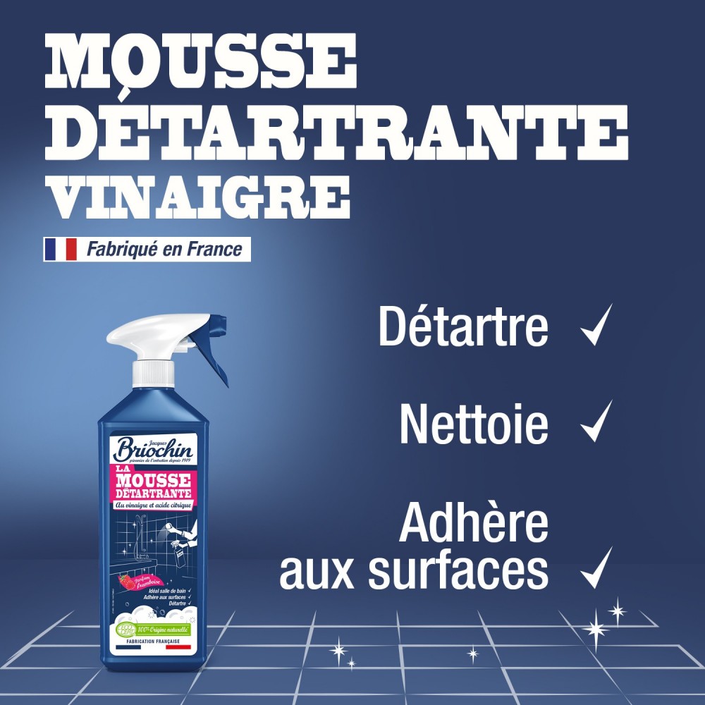 Acheter Mousse détartrante Vinaigre