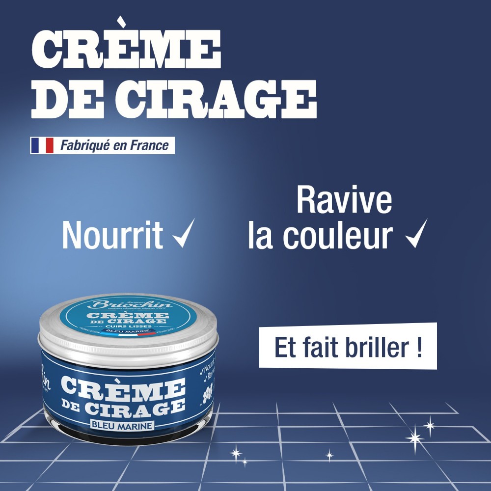 Acheter Crème de cirage bleu marine