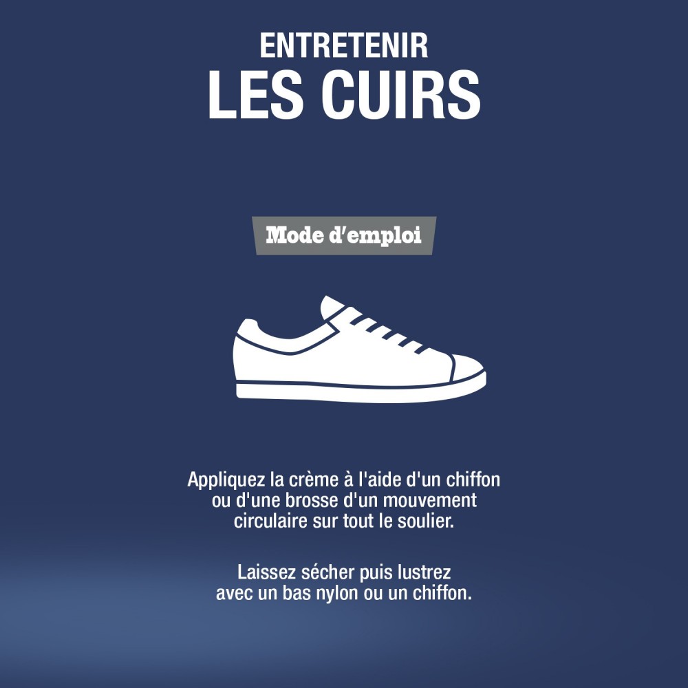 Acheter Crème de cirage bleu marine