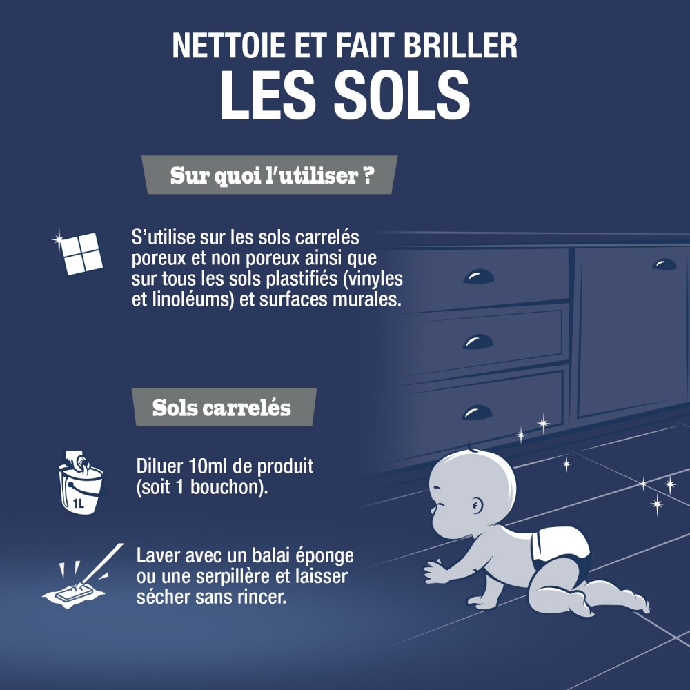 Acheter Nettoyant sol purifiant 1L