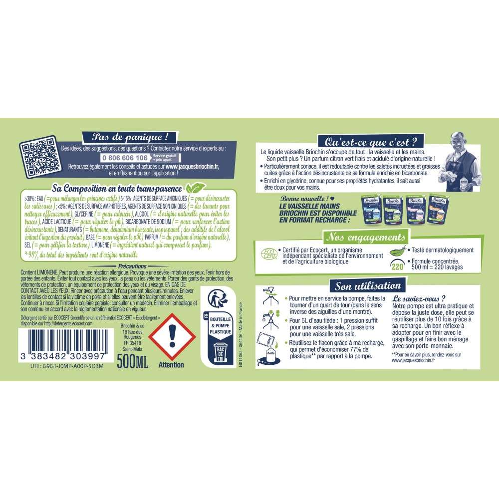 Acheter Liquide vaisselle mains