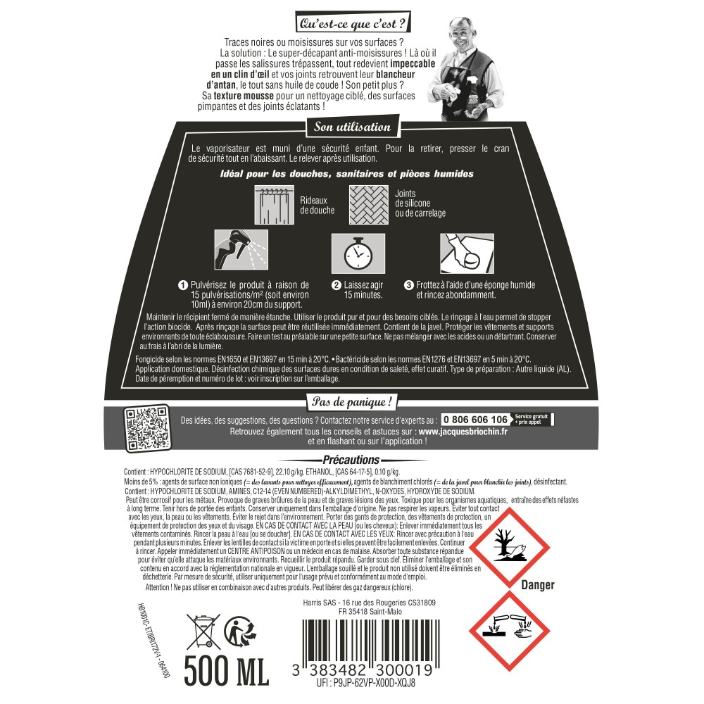 Acheter Super décapant anti-moisissures