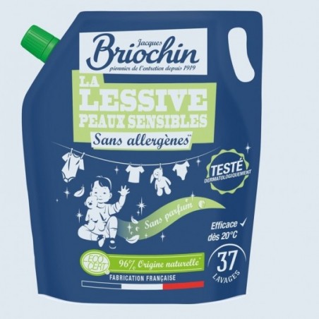 Jacques Briochin - Recharge lessive peaux sensibles 1