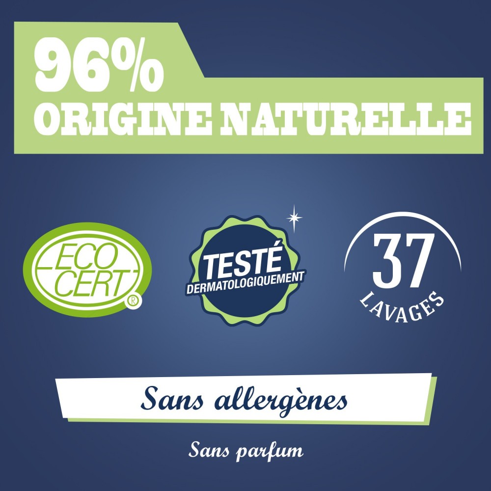 Acheter Recharge lessive peaux sensibles 1,7L