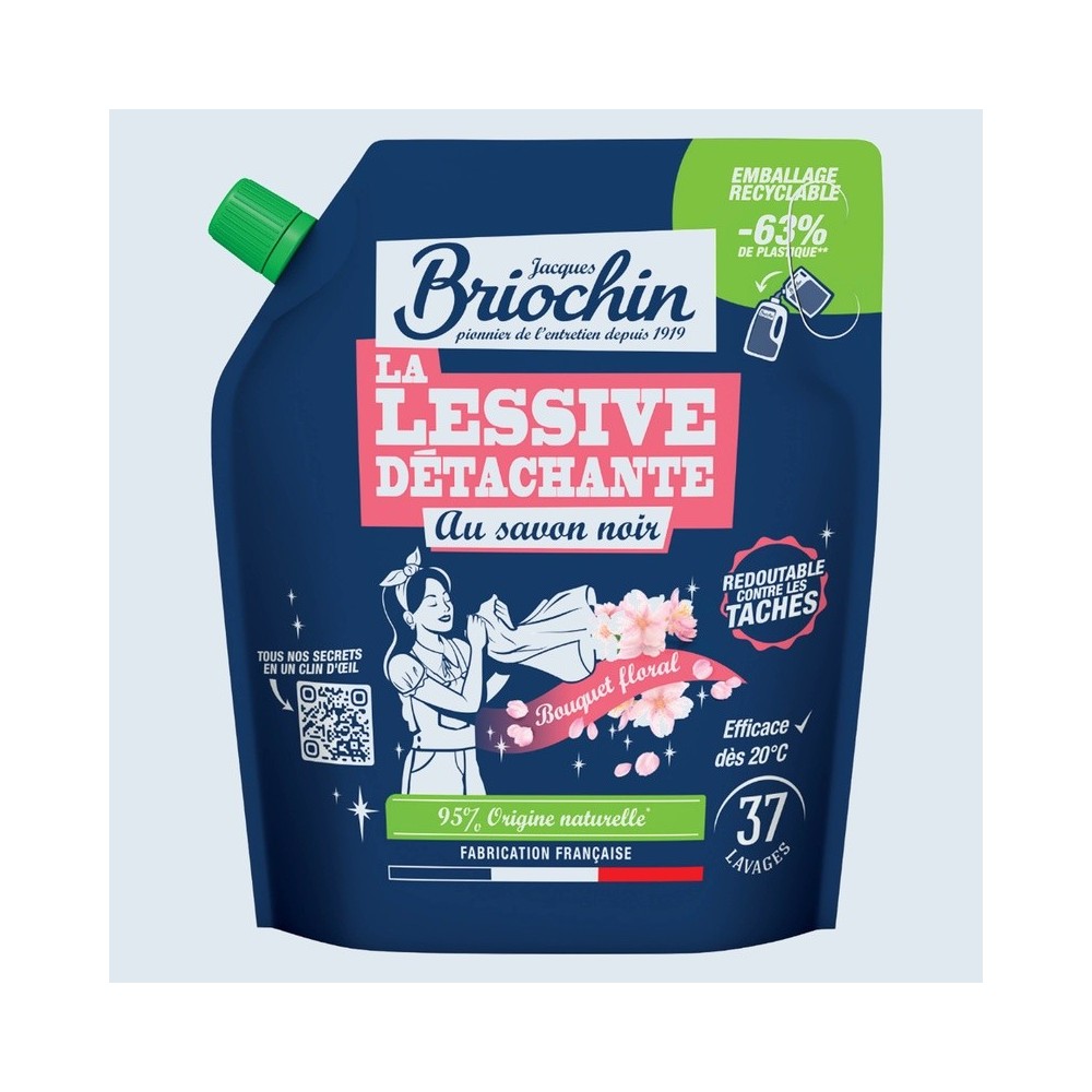 Jacques Briochin - Recharge lessive savon noir 1