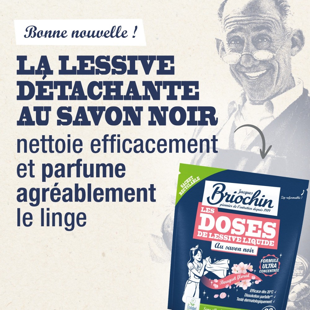 Acheter Recharge lessive savon noir 1,7L
