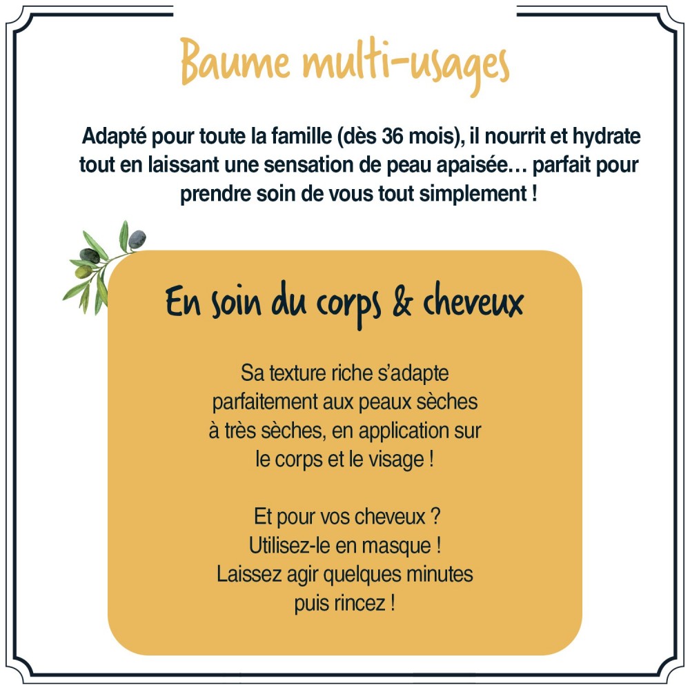 Acheter Baume naturel BIO