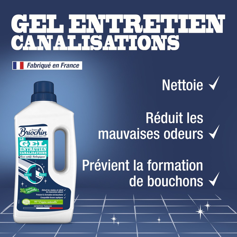 Acheter Gel entretien canalisations