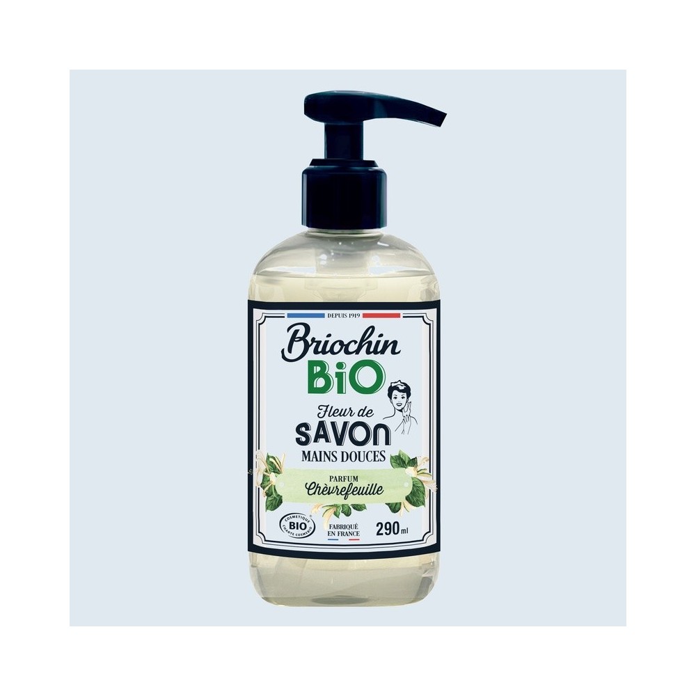Briochin depuis 1919 - Savon mains chèvrefeuille 290ml