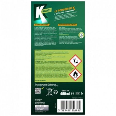  blattes et araignées