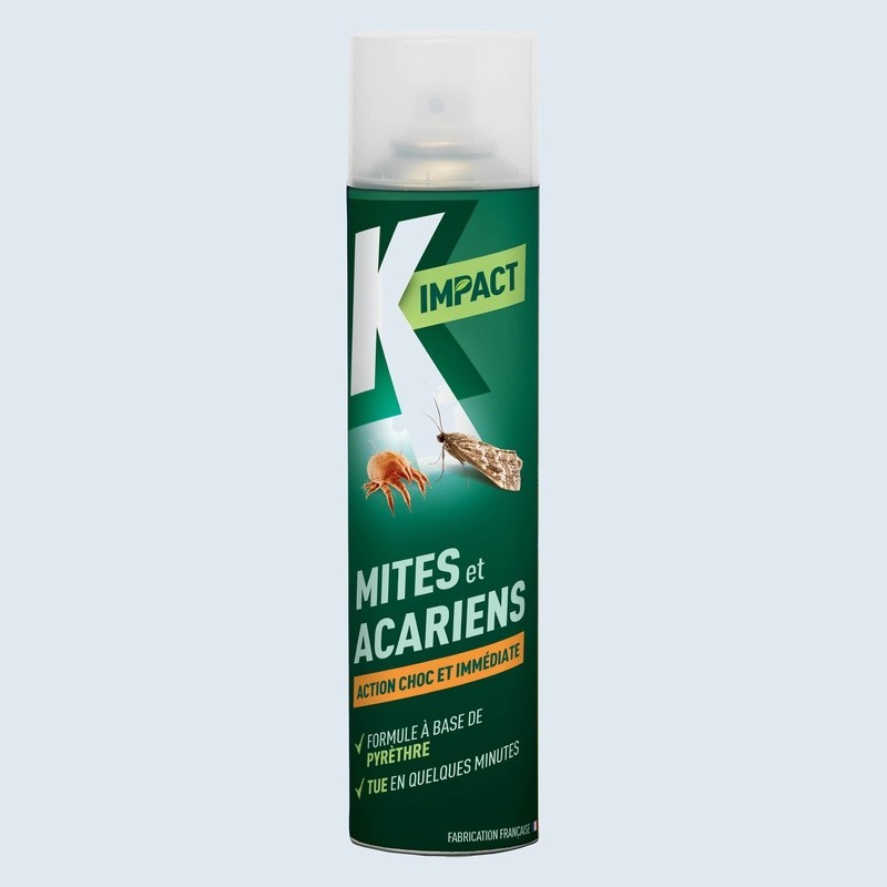 K végétal - Aérosol anti-mites et acariens