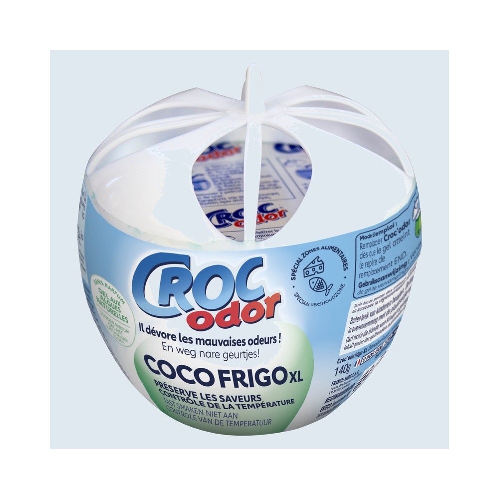 Croc Odor - Absorbeur d'odeurs Frigo XL