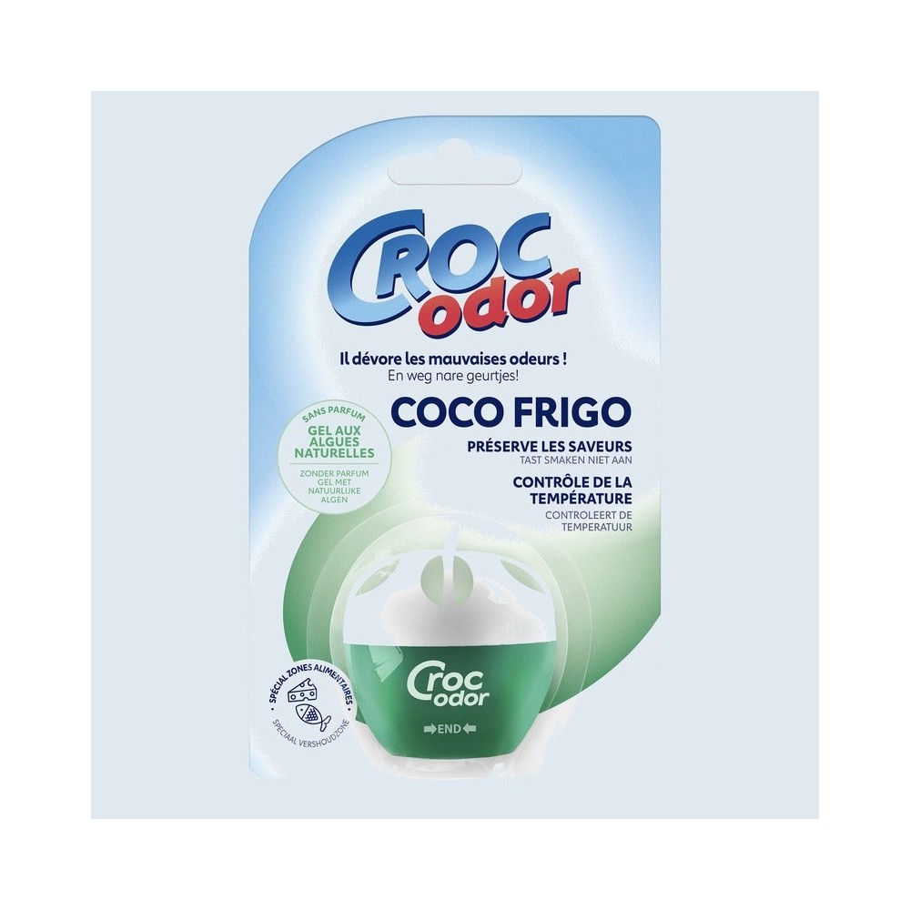 Croc Odor - Absorbeur d'odeurs Frigo
