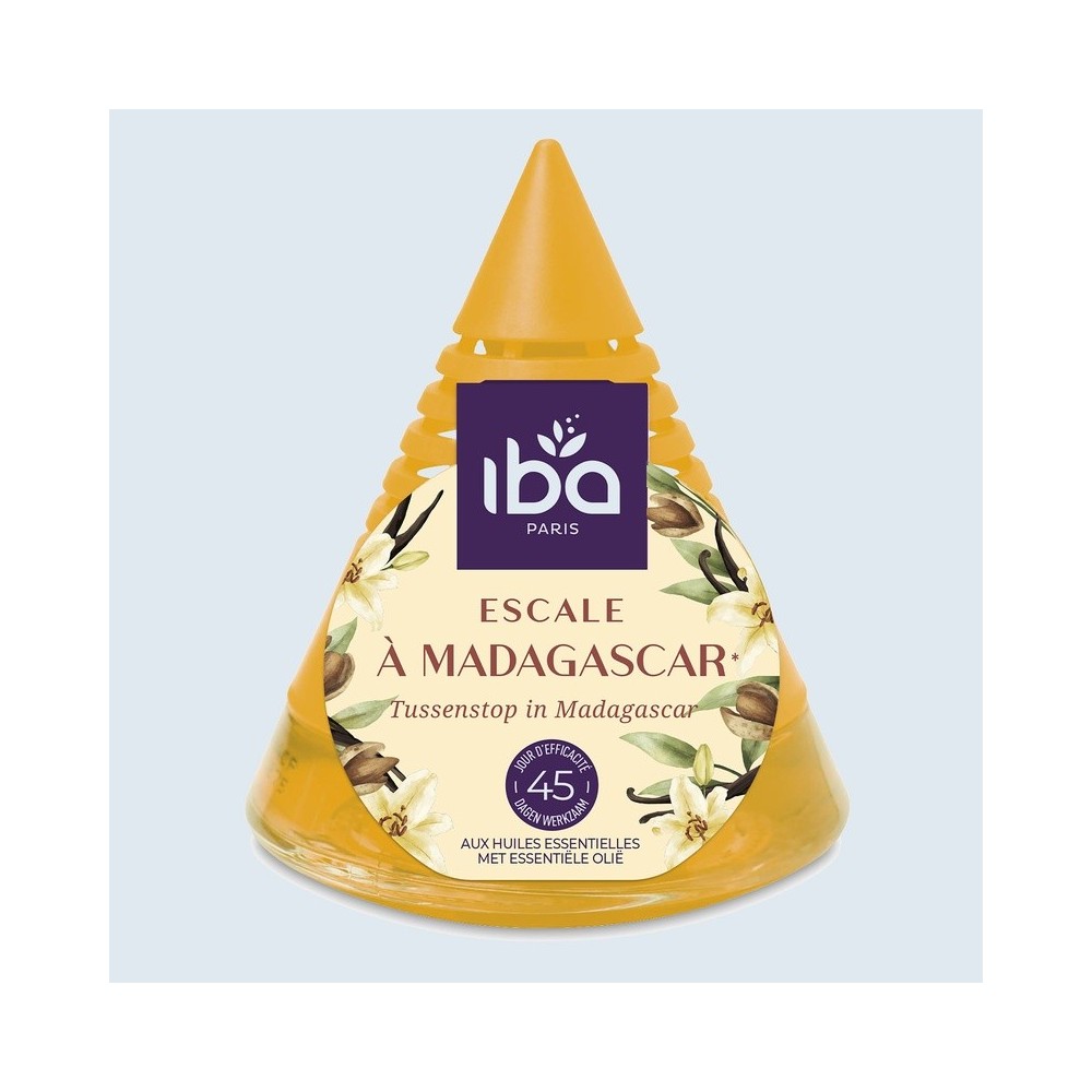 Iba - Pyramide de parfum d'intérieur Escale à Madagascar